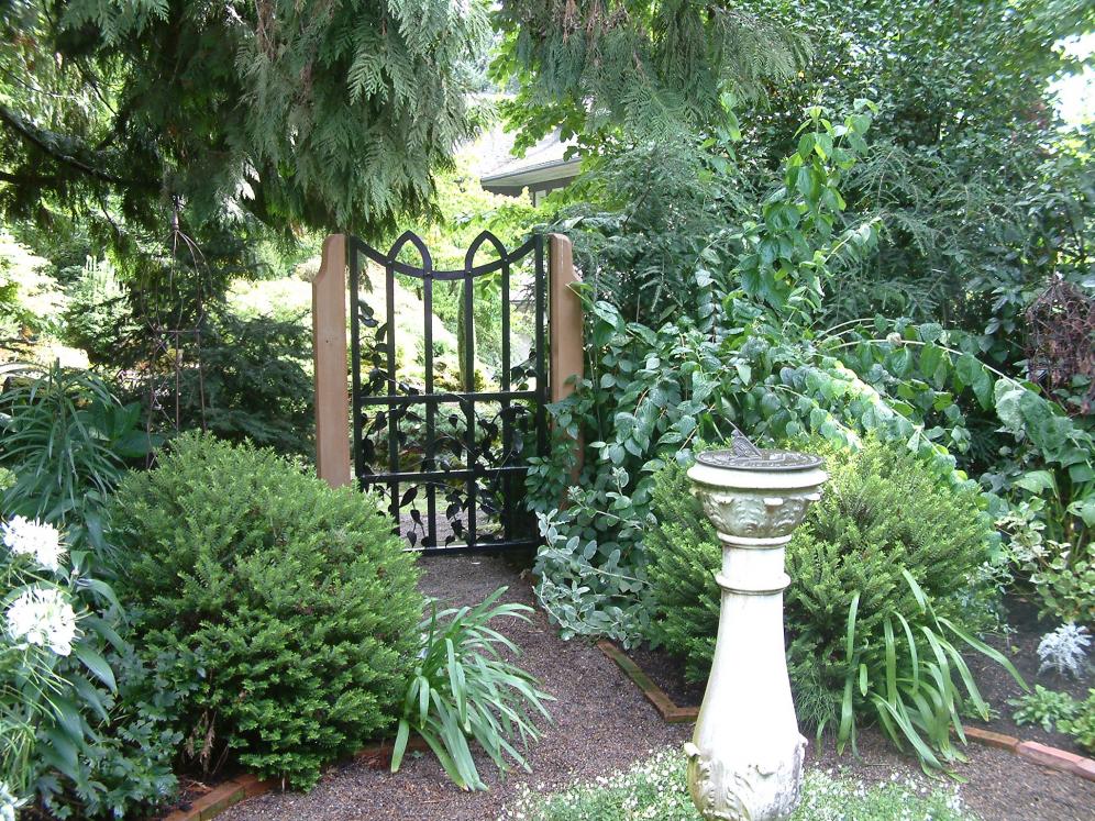 Sundial And Gate