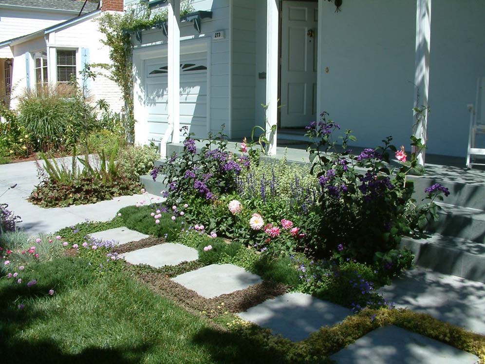 Another View of Porch and Garden